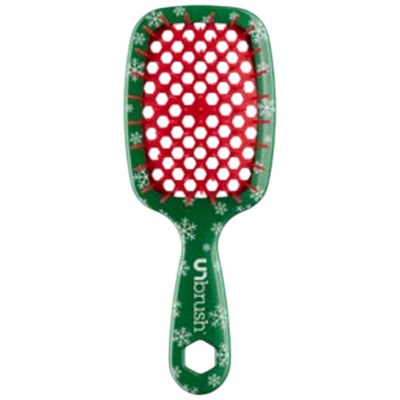 FHI Heat UNbrush Mini - Green Snowflake