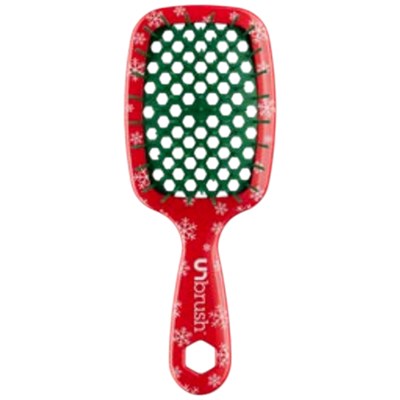 FHI Heat UNbrush Mini - Red Snowflake