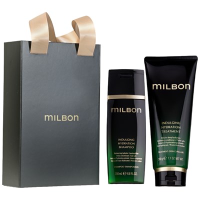 Milbon GOLD INDULGING HYDRATION Holiday Gift Box 2 pc.