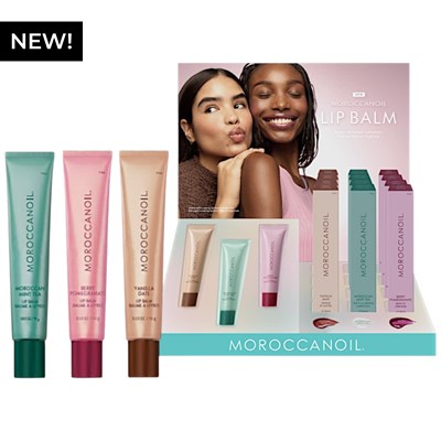 MOROCCANOIL LIP BALM LAUNCH KIT 16 pc.