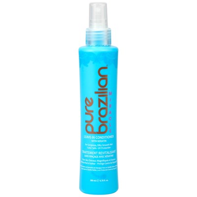 pure brazilian MIRACLE LEAVE-IN CONDITIONER WITH KERATIN 6.78 Fl. Oz.