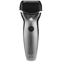 StyleCraft Ace Electric Wet or Dry Mens Shaver with Integrated Precision Pop-Up Trimmer - Silver