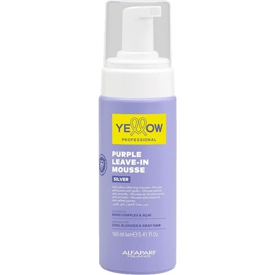 Yellow Professional PURPLE LEAVE-IN MOUSSE 5.41 Fl. Oz.